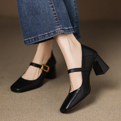 Kelis Genuine Leather Heels