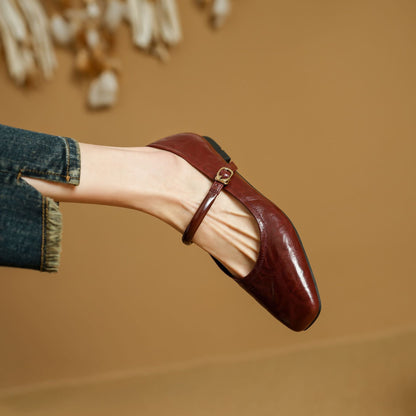 Islae Genuine Leather Flats