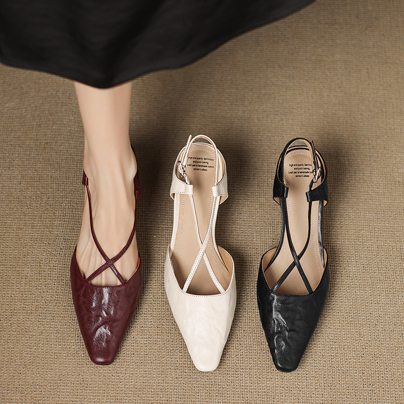 Velta Genuine Leather Heels