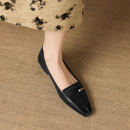 Dalia Genuine Leather Loafer Pumps