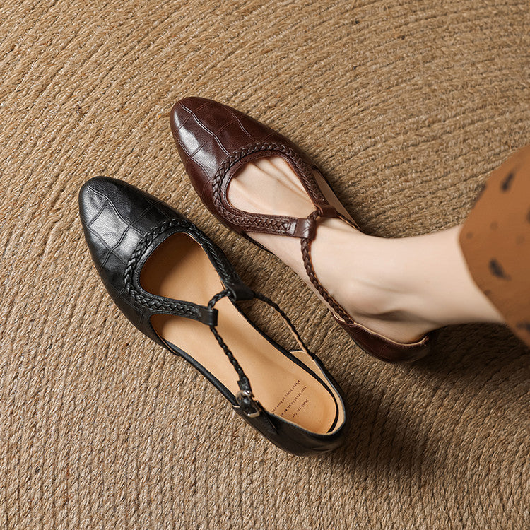 Kelly Genuine Leather Heels