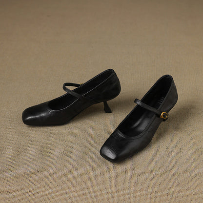 Kedy Genuine Leather Heels