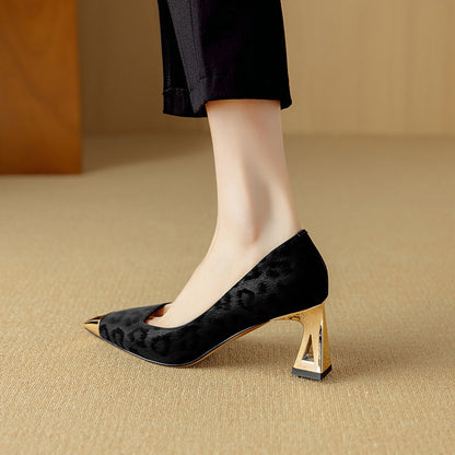 Vania Genuine Leather Heels