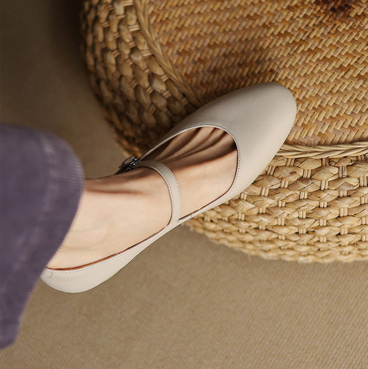 Blare Genuine Leather Heels