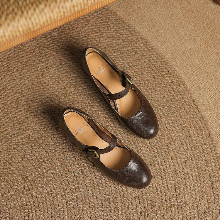 Kelsi Genuine Leather Shoes