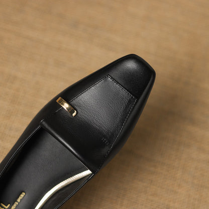 Dalia Genuine Leather Loafer Pumps