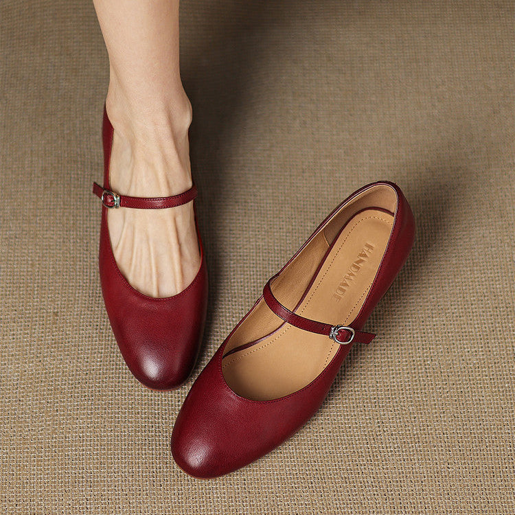 Blare Genuine Leather Heels
