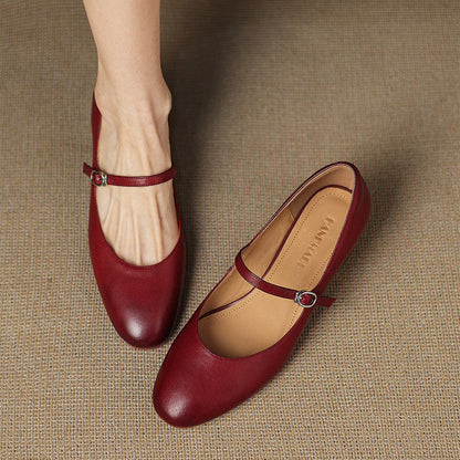 Blare Genuine Leather Heels