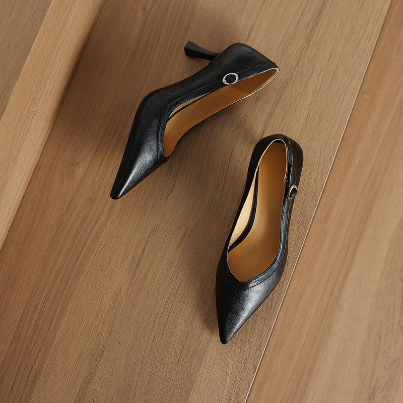 Corva Genuine Leather Heels