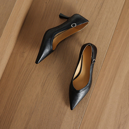 Corva Genuine Leather Heels