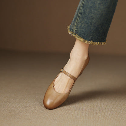 Cadrel Genuine Leather Pumps