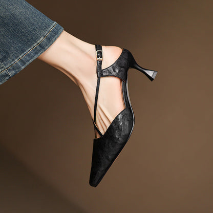 Velta Genuine Leather Heels