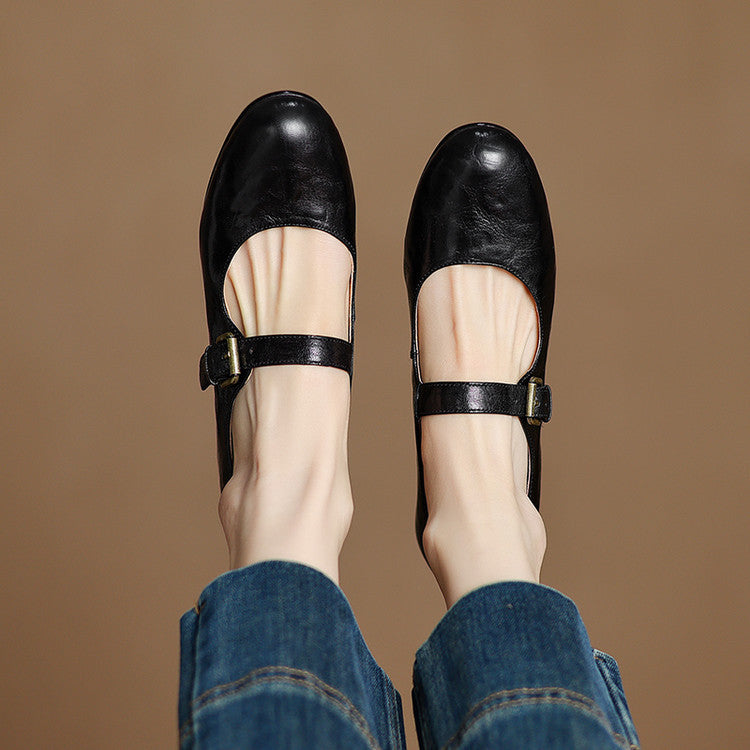 Kelsi Genuine Leather Shoes