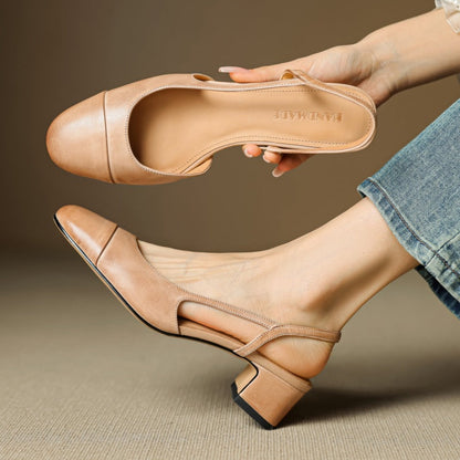 Lureth Genuine Leather Pumps