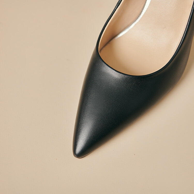 Lior Genuine Leather Heels