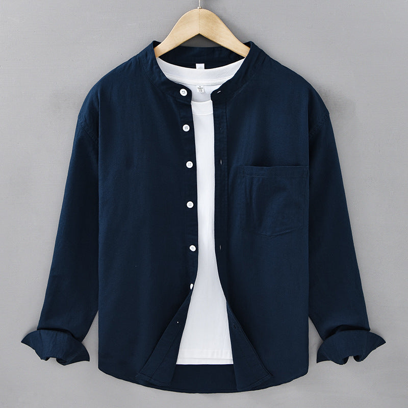 Breon Cotton Linen Blend Shirt