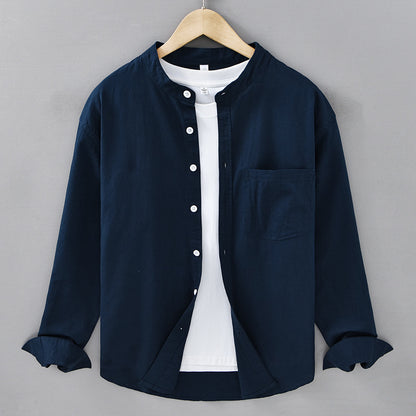 Breon Cotton Linen Blend Shirt