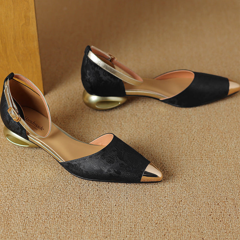 Alexia Genuine Leather Heels