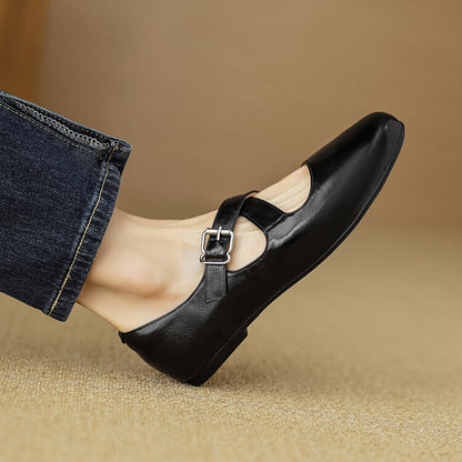 Nyra Genuine Leather Shoes