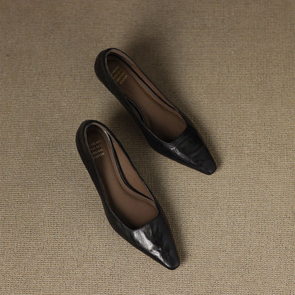 Brucia Genuine Leather Heels