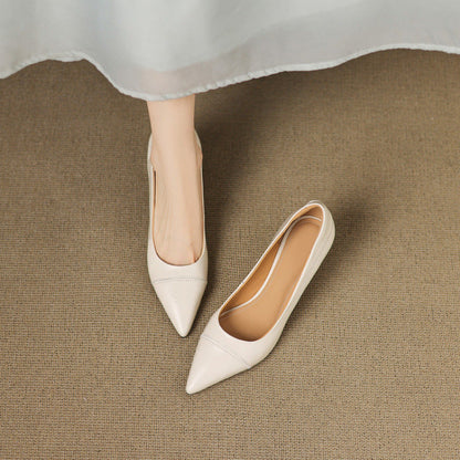 Elyra Genuine Leather Heels