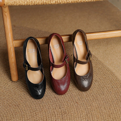Kelsi Genuine Leather Shoes