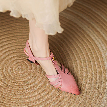 Viara Genuine Leather Heels