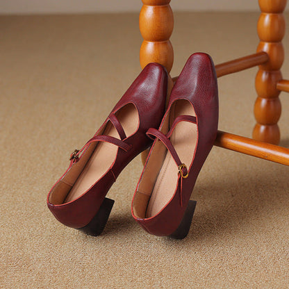 Evra Genuine Leather Heels