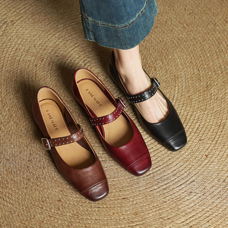 Elry Genuine Leather Shoes