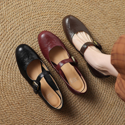Kelsi Genuine Leather Shoes