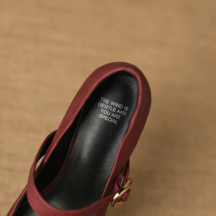 Nessa Genuine Leather Heels