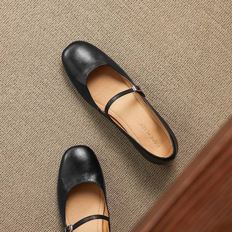 Felya Genuine Leather Flats