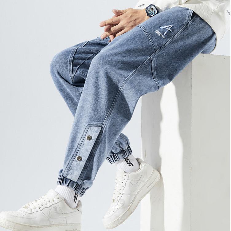 Asphalt Denim Joggers