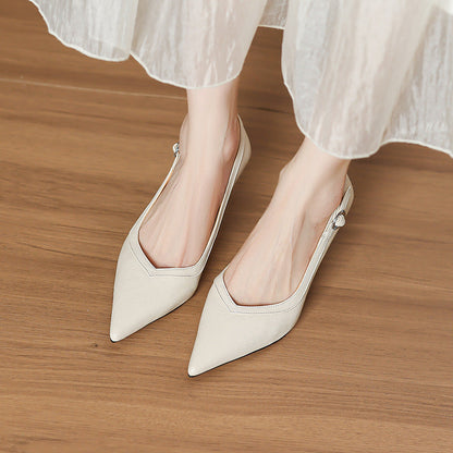 Corva Genuine Leather Heels