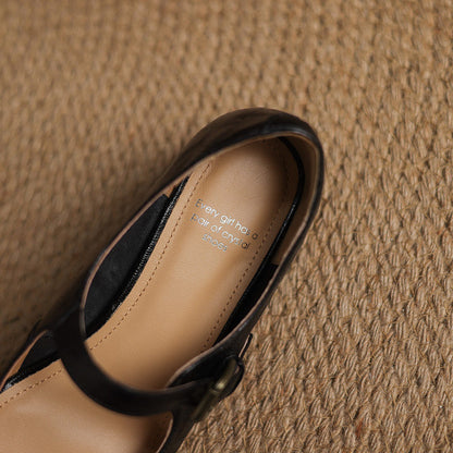 Kelsi Genuine Leather Shoes
