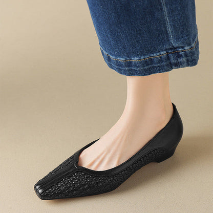 Morissa Genuine Leather Heels