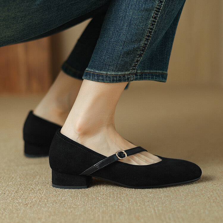 Elura Suede Heels