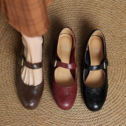 Kelsi Genuine Leather Shoes