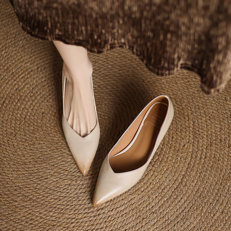 Elan Genuine Leather Heels