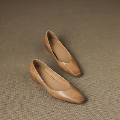 Lyra Genuine Leather Flats