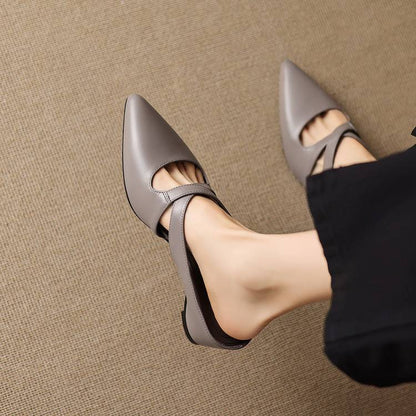 Gale Genuine Leather Mules