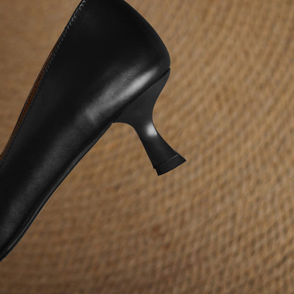 Elan Genuine Leather Heels