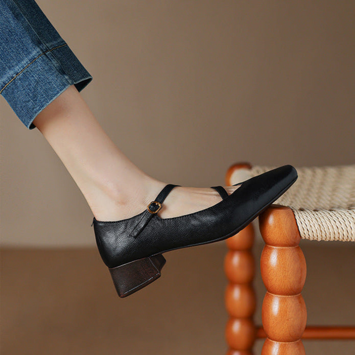 Evra Genuine Leather Heels