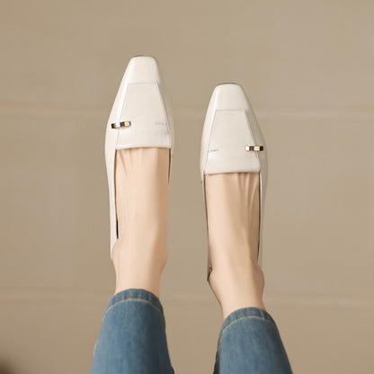 Dalia Genuine Leather Loafer Pumps