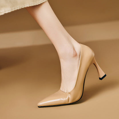 Lior Genuine Leather Heels