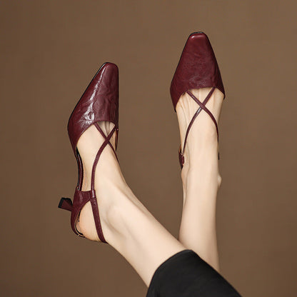 Velta Genuine Leather Heels