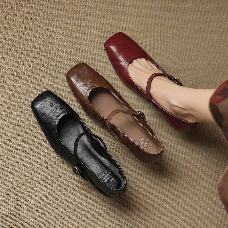 Kedy Genuine Leather Heels