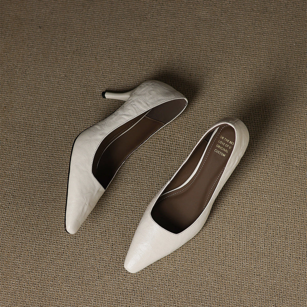 Brucia Genuine Leather Heels