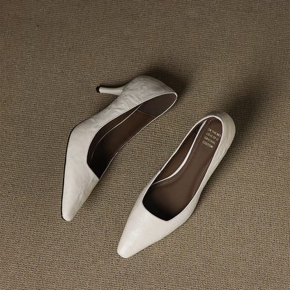 Brucia Genuine Leather Heels