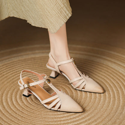 Viara Genuine Leather Heels